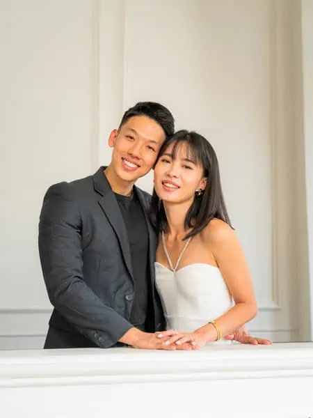 Brendan Aw and Nicole Huang marriage.