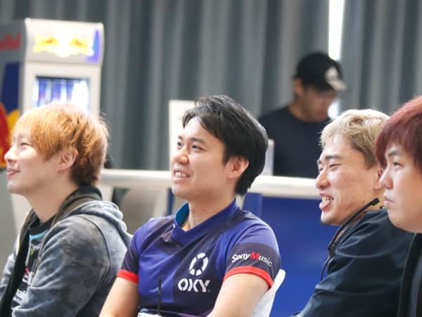 A group of japanese esports players including Tokido and friends at FV cup Malaysia 2018.