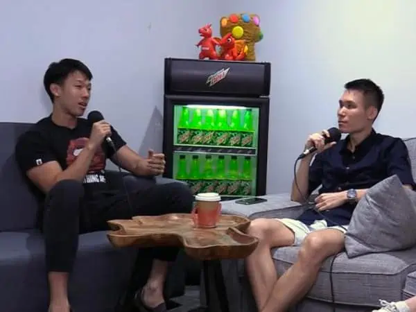 Brendan Aw on your life my dream podcast with professional Dota 2 player, Wong "NutZ" Jeng Yih from Reality Rift.