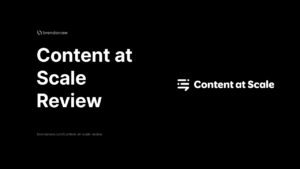 content at scale review