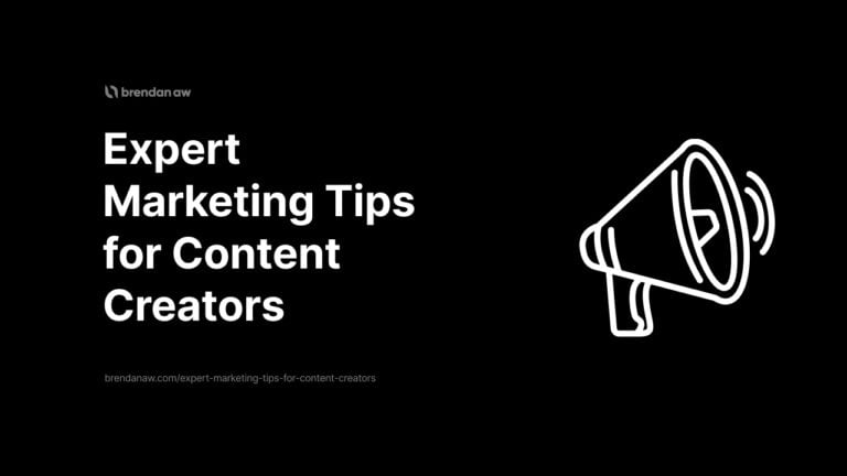 Expert Marketing Tips for Content Creators