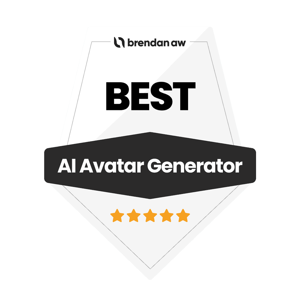 Best AI Avatar Generator Badge
