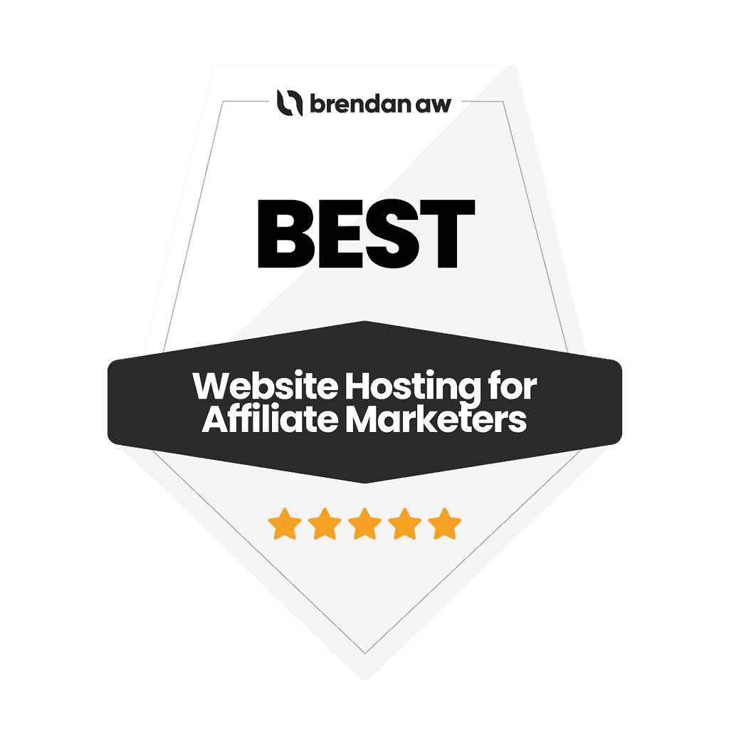 Best Website Hosting for Affiliate Marketers Badge