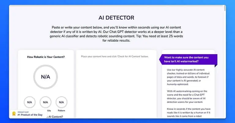 Content at Scale AI Detector How To Detect AI Writing