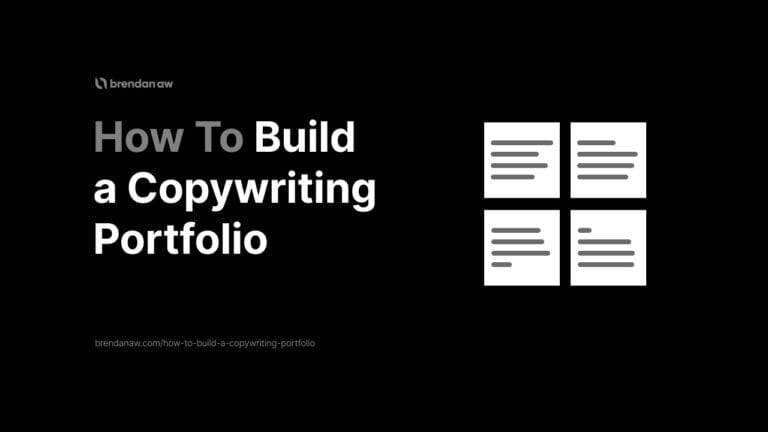 How To Build a Copywriting Portfolio
