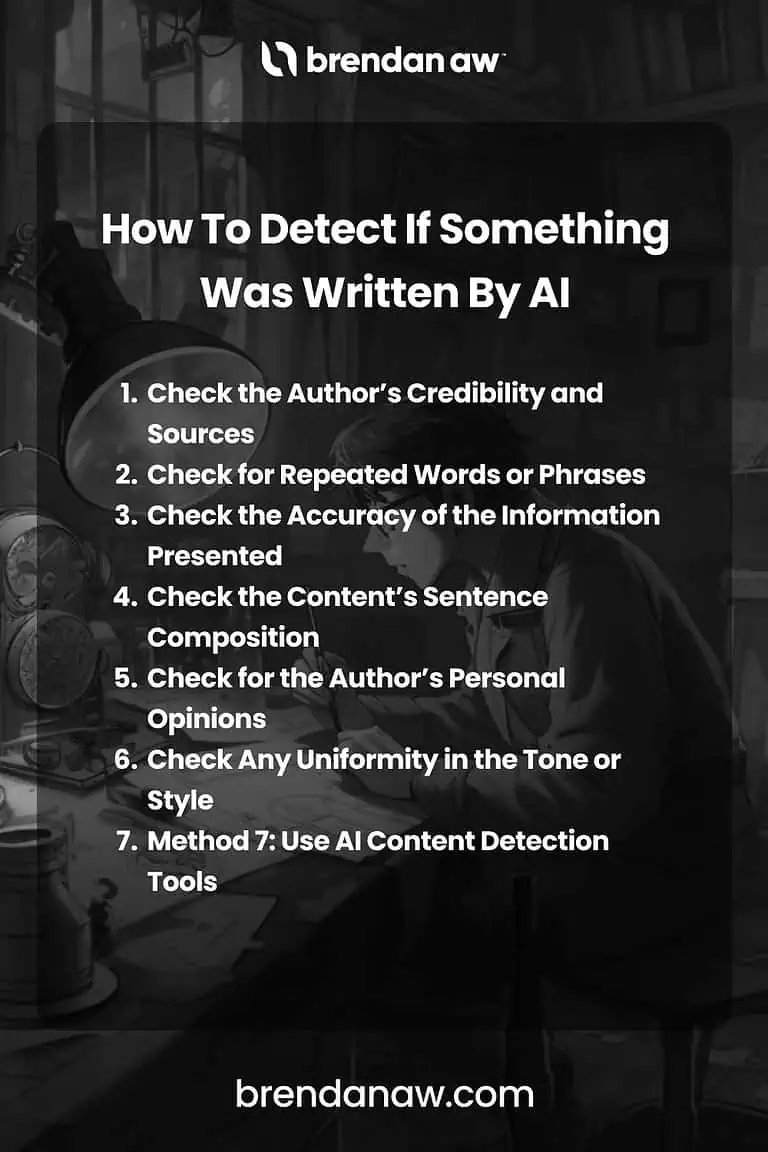 How To Detect if Something Was Written by AI