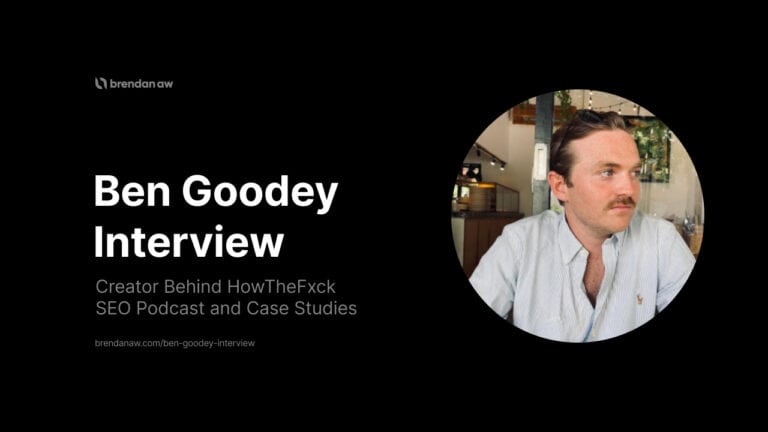 Ben Goodey Interview
