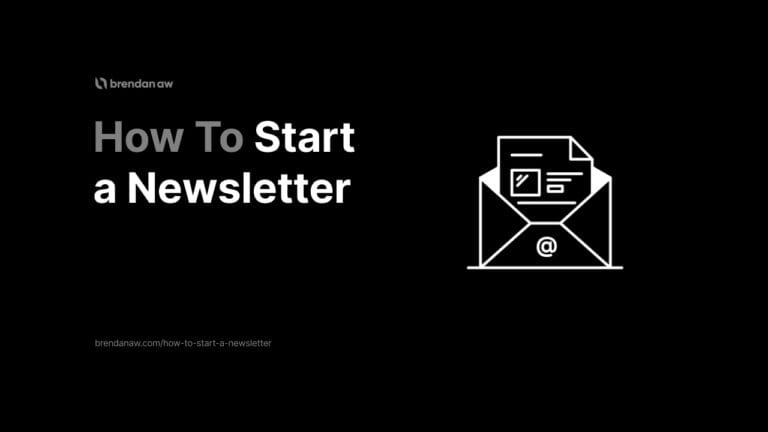 How To Start a Newsletter