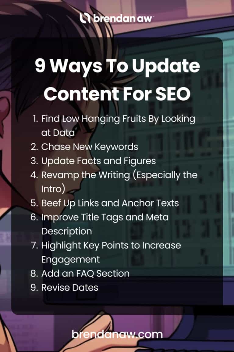 Ways To Update Website Content For SEO
