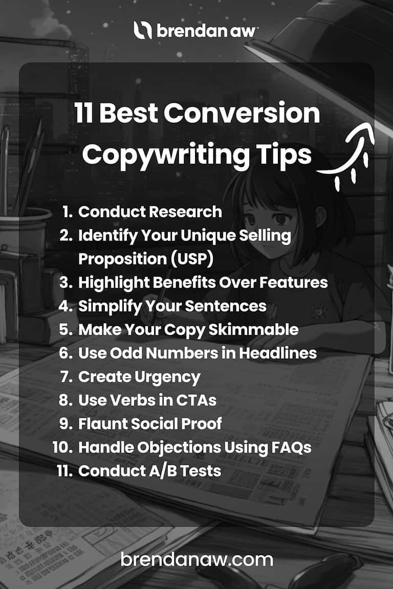 Conversion Copywriting Tips