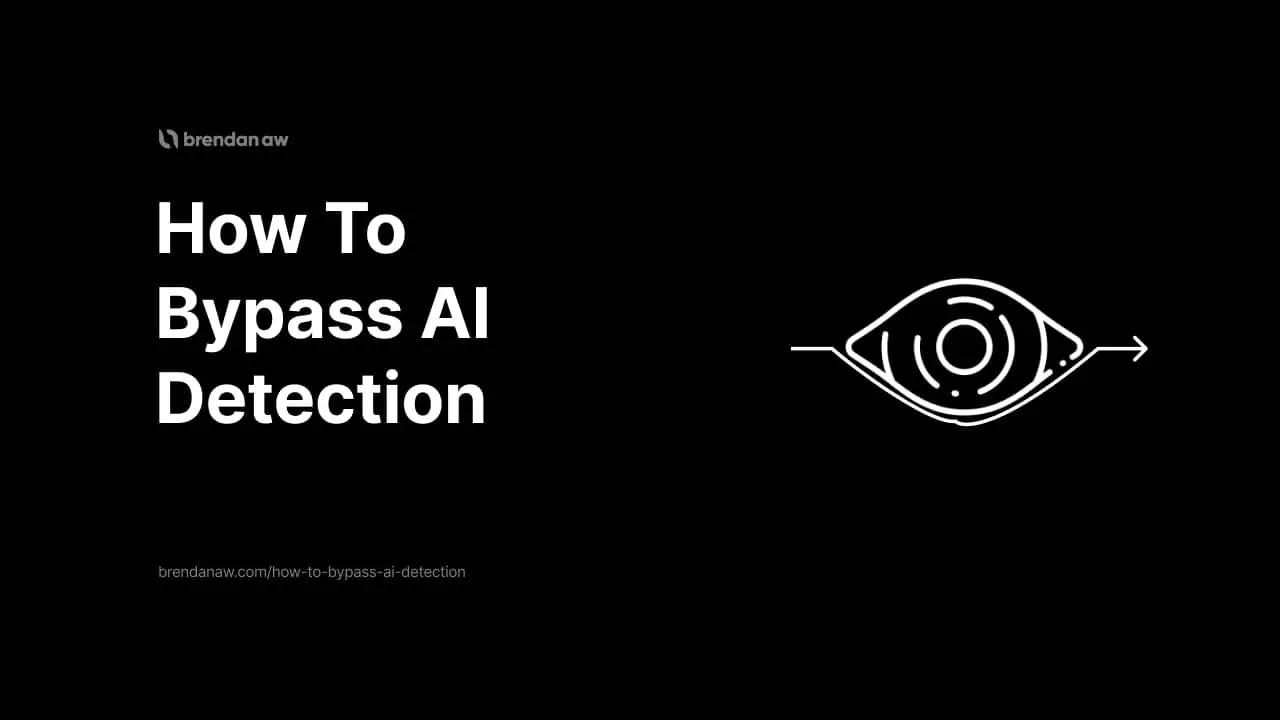 how to bypass ai detection