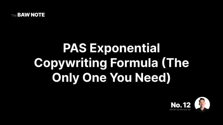 pas exponential copywriting formula