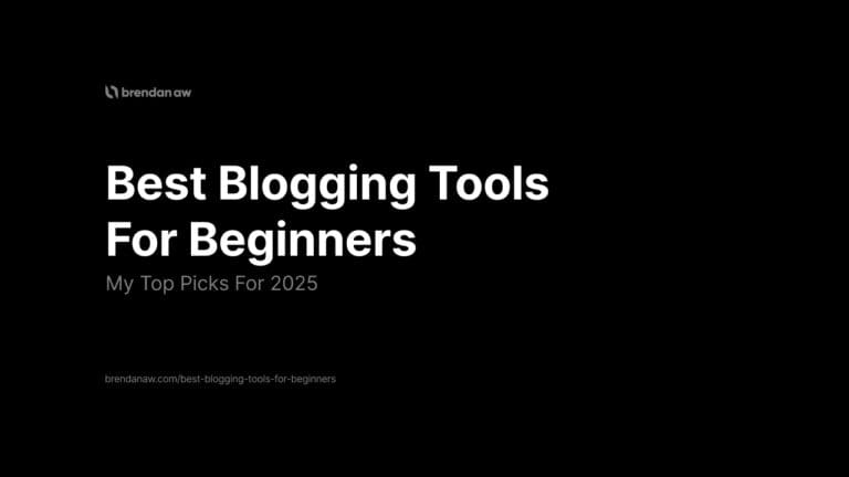 best blogging tools for beginners