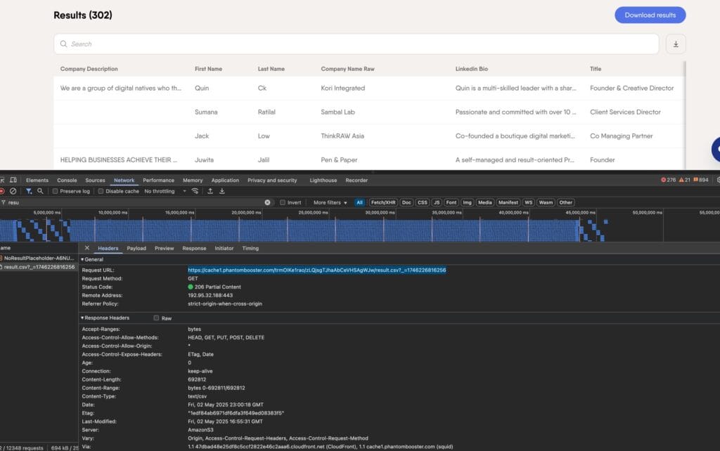 phantom buster free list download api hack